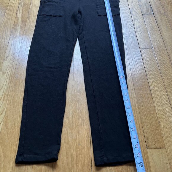 Monrow Size S Black Supersoft Sleeveless Drawstring Waist Tapered Tank Jumpsuit - Picture 9 of 13